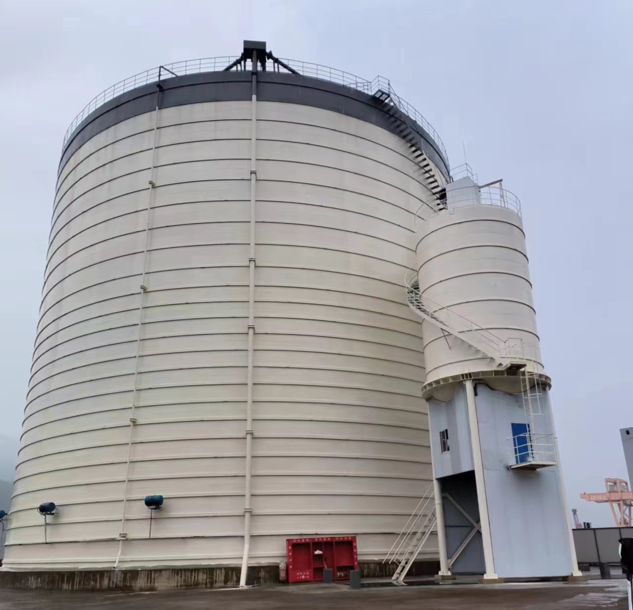 淮滨10万吨水泥钢板库