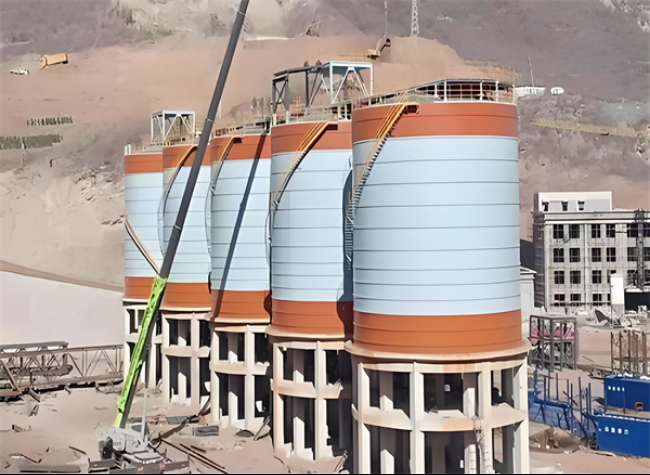 淮滨高架钢板仓